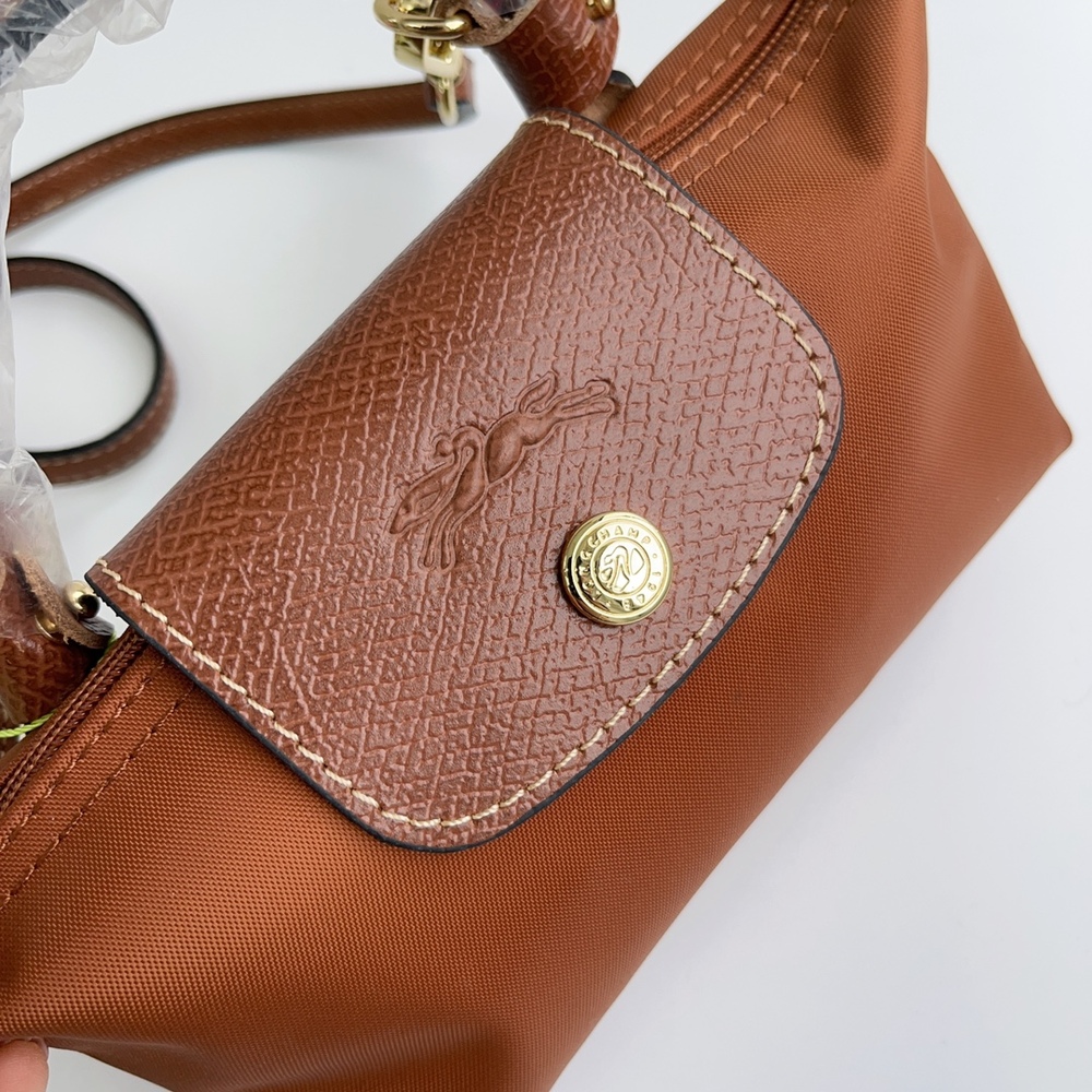 🍒Longchamp Brown Mini Crossbody Bag - Picture 6 of 7